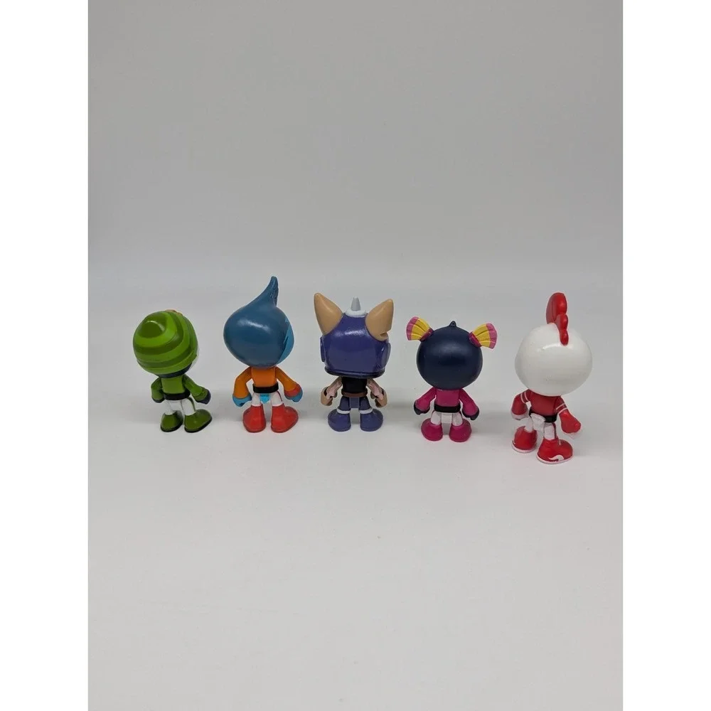 Nick Jr Top Wing Academy Figures Lot Of 5 Posable Rod Brody Penny Swift Baddy